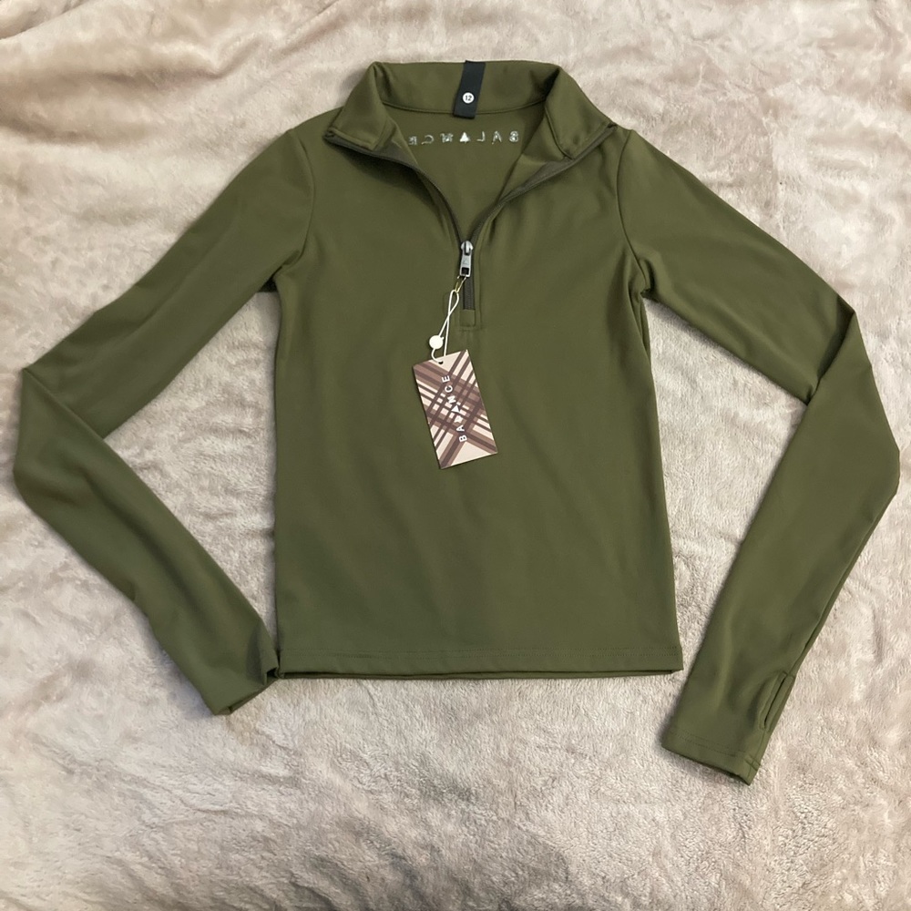 Balance Athletica/Vitality Quarter Zip Pullover
